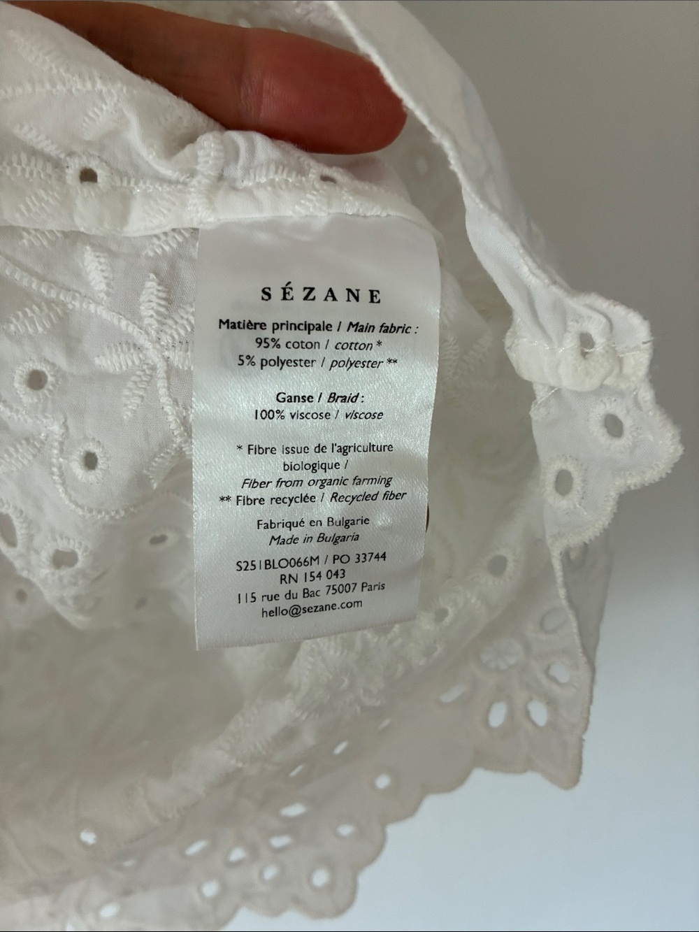 Sezane Roni Top - Picture 7 of 9
